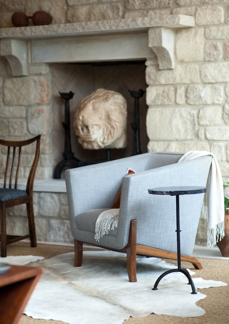 Natural Stone Surround for Fireplace